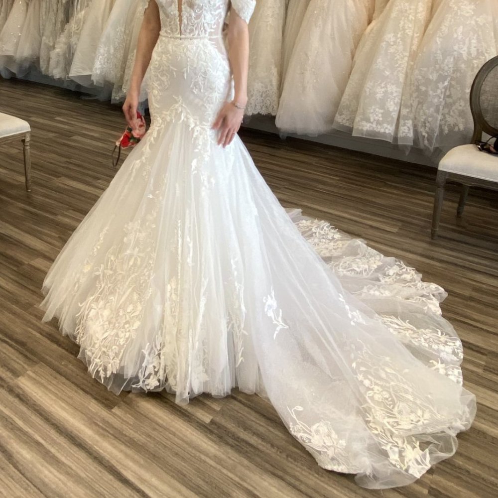 Martina Liana Wedding Gown - Picture 2 of 10